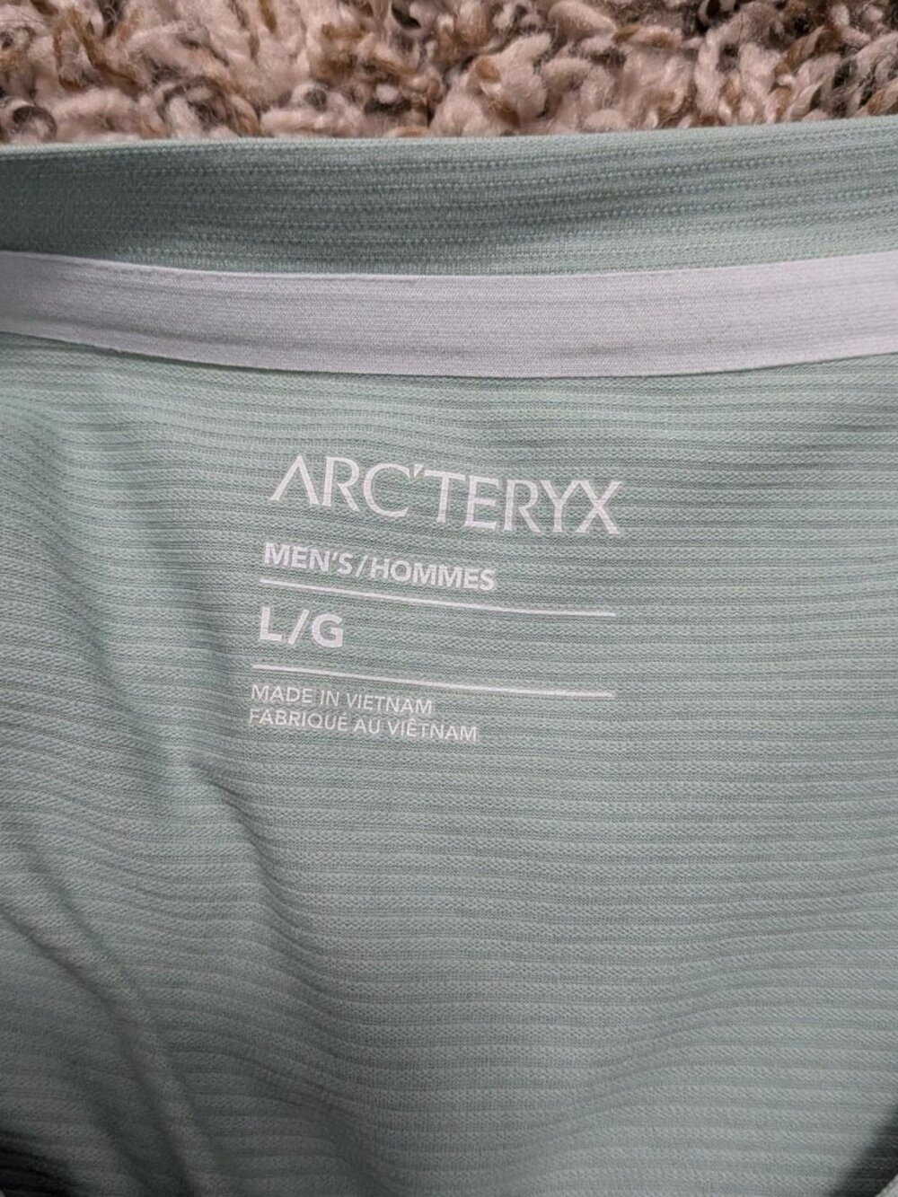 Arc'teryx Cormac Logo Shirt SS in Light Green - Picture 4 of 4